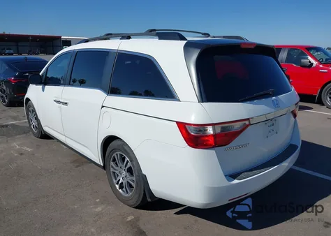 2011 Honda Odyssey Ex-L z USA, uszkodzony, nr VIN 5FNRL5H67BB091292